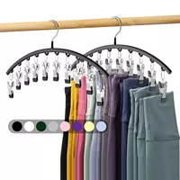 Black multifunctional drying rack stainless steel, hat, underwear, socks, Amazon
