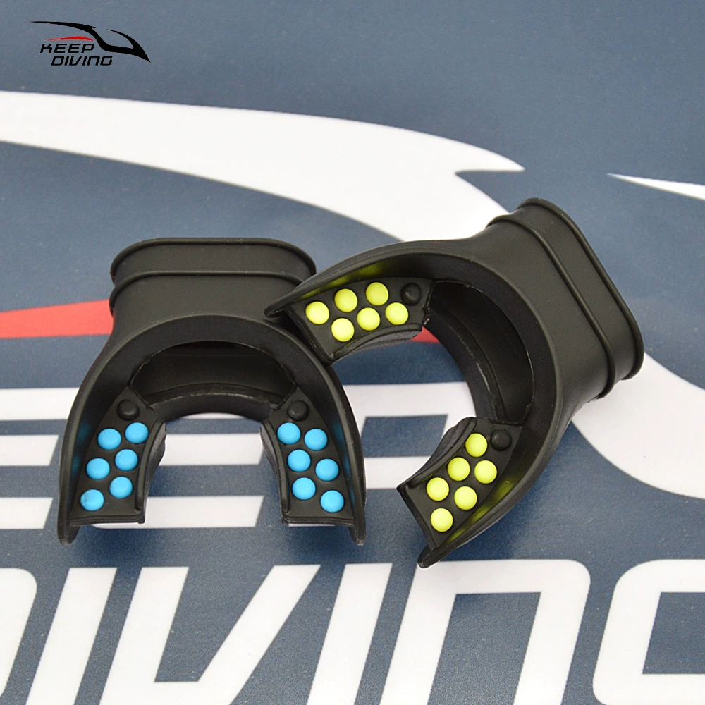 Универсальный мундштук для подводного плавания, силиконовый мундштук для второго этапа регулятора, аксессуары для снаряжения для подводного плавания.