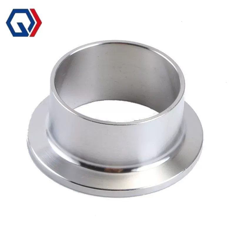 庆迪304/316卫生级快装卡箍接头食品级焊接法兰端卡盘快接垫圈卡