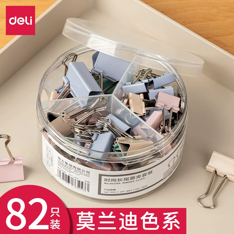 Цветной длинный хвост смешанный зажим с ласточкиным хвостом