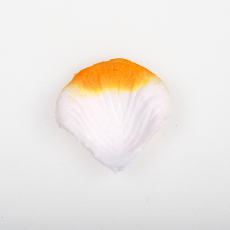 No tejido laminado 100 pétalos de flores, pétalos de boda, pétalos de flores falsos, pétalos de rosas, precio especial