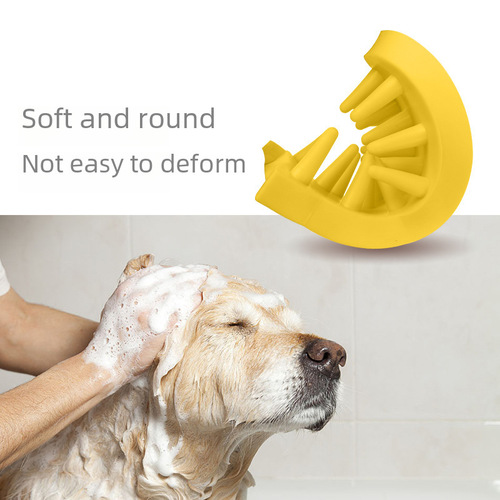 Pet brush cat dog bathing brush puppy cat massage cleaning brush dog massage bath pet product manufacturer