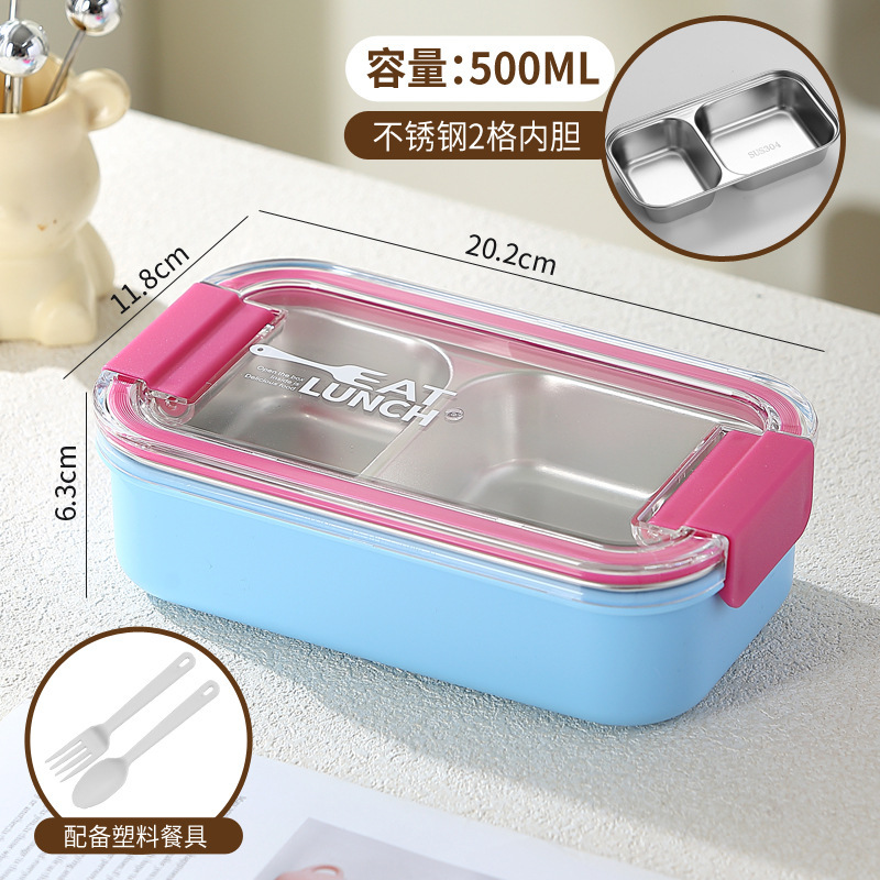サラリーマンや学生向けのステンレス弁当箱、仕切り弁当箱、保温弁当箱、加熱電子レンジ|undefined