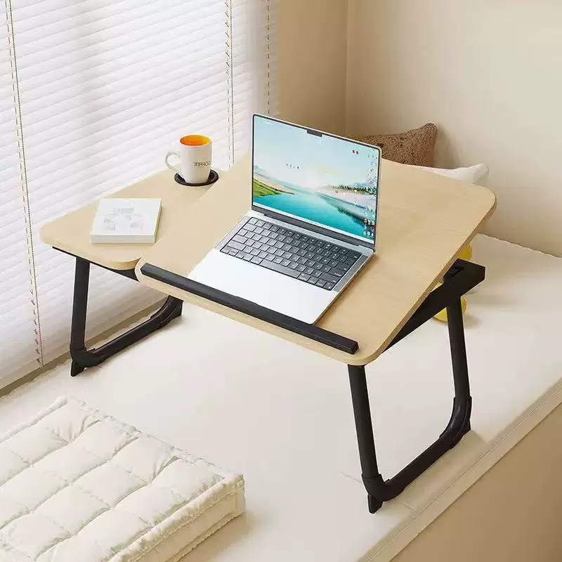 床上折叠小桌子学生宿舍简易笔记本电脑桌多档升降懒人办公学习桌