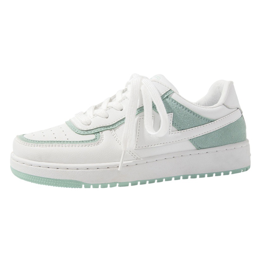 Zapatillas Deportivas Blancas de Suela Gruesa, Minimalistas, Versátiles, de Color Sólido, con Cordones, Unisex, de Alta Gama, para Parejas