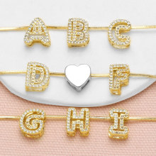 AS��Ʒŷ���羳���ʯͭ��18k��26��Ӣ����ĸdiy��׹����nkb554