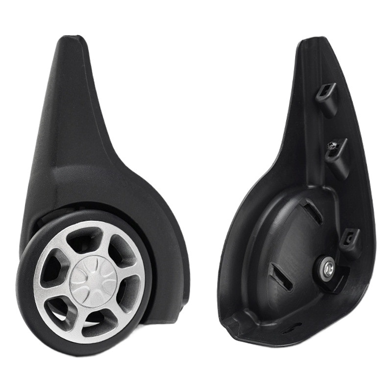 Origin supply luggage caster luggage wheel cloth box directional wheel luggage plastic angle wheel luggage accessories