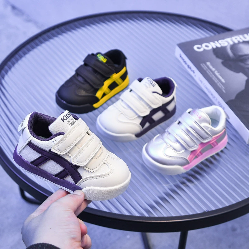Sports children's sneakers for men and women, footwear, breathable white shoes, wholesale