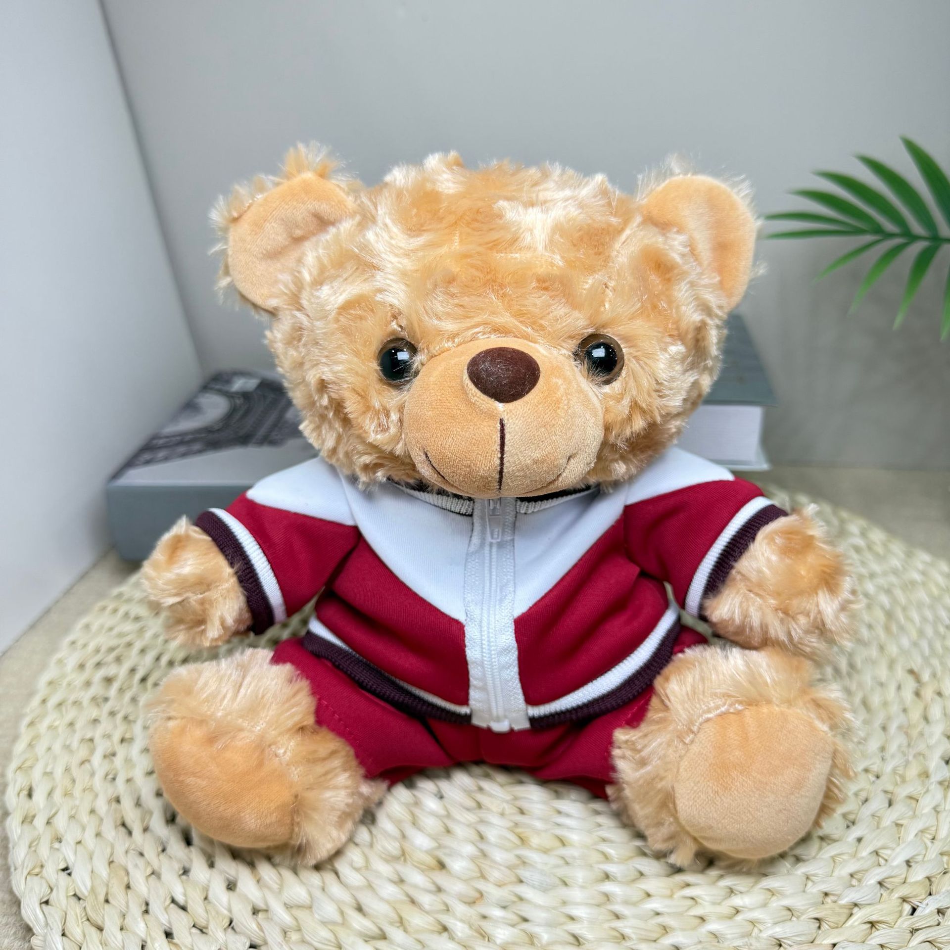Uniformes escolares impresión de muñecas LOGO Wenchuang periferia regalo de graduación conmemorativo impresión de oso de peluche