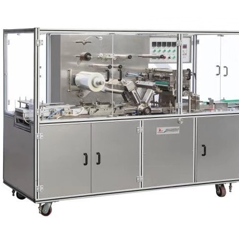 全自动透明膜三维包装机BOPP薄膜化妆品面膜香烟面膜扑克牌包装机