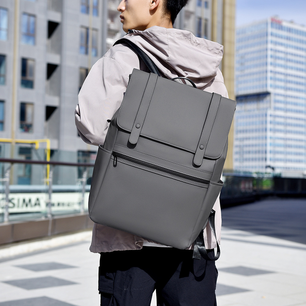 Mochila transfronteriza de nuevos hombres de negocios de gran capacidad mochila para computadora portátil de 15,6 pulgadas mochila escolar para estudiantes de moda