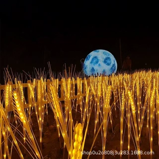 太阳能仿真麦穗灯户外草坪地插灯景区氛围装饰灯led发光麦穗灯