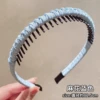 16# sky blue twist cloth headband [ready stock]