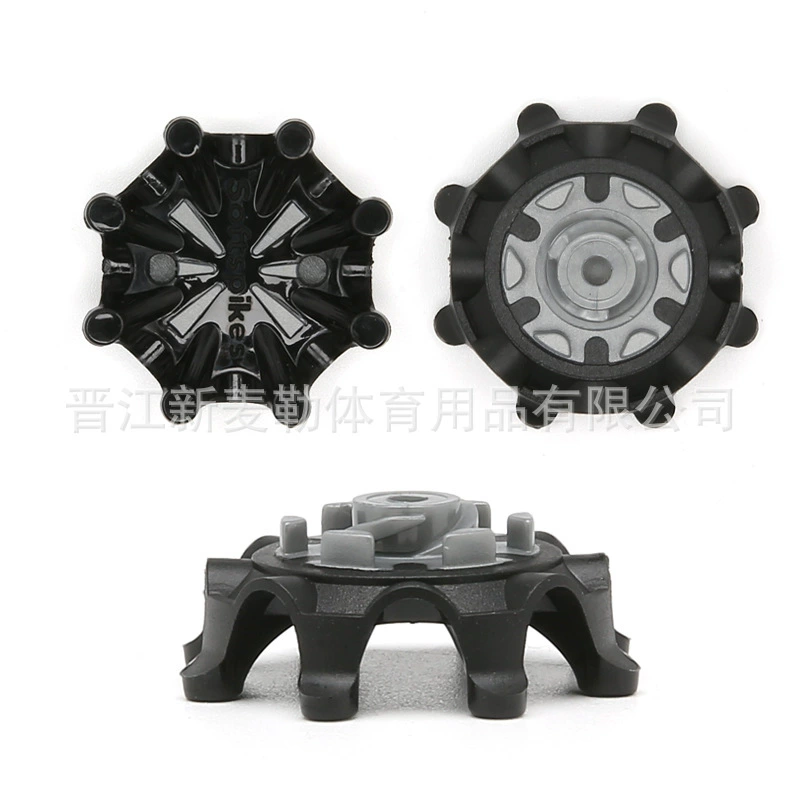 2023 Новые шипы для гольфа с отверстиями с низкими зубьями, быстро вращающиеся шипы