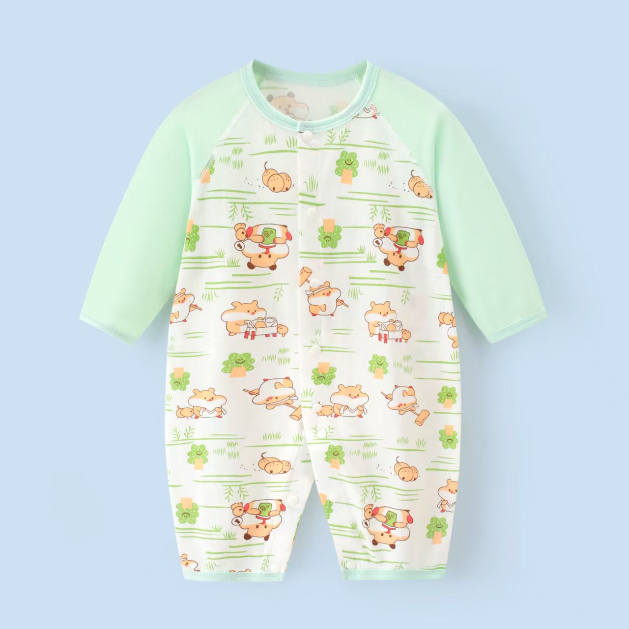 1463 greedy bear single sided air conditioning suit