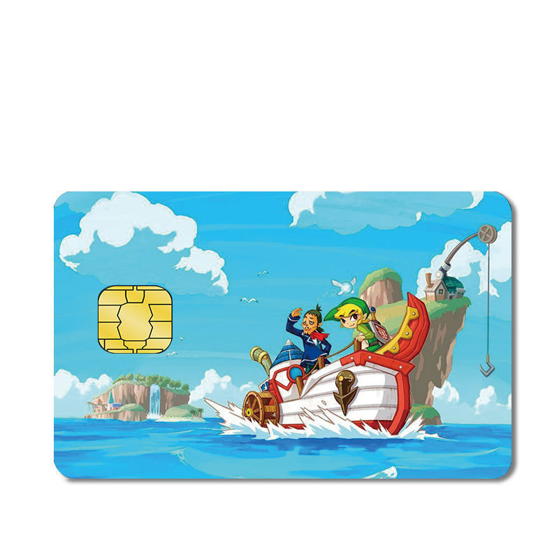 Calcomanía Impermeable para Tarjetas Bancarias de PVC Impermeable y Antideslizante para Tarjetas Bancarias
