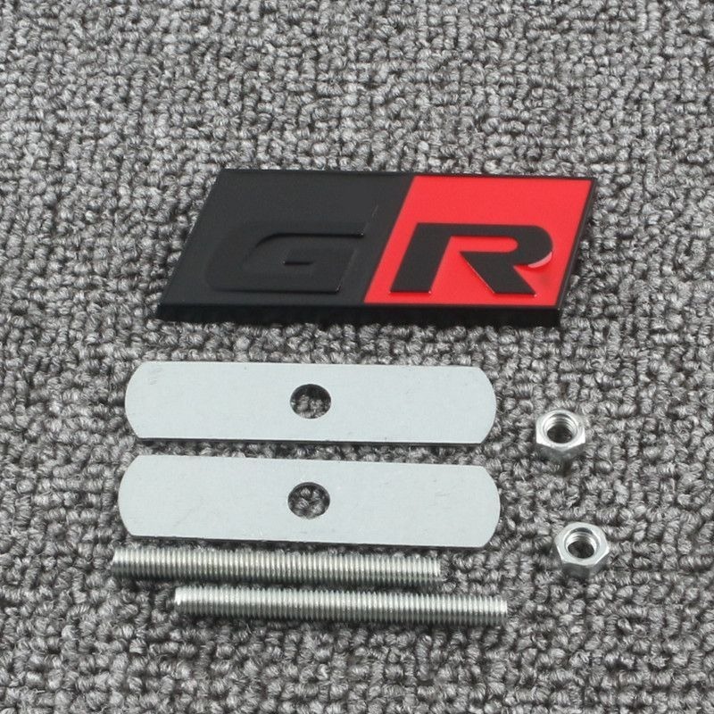 トヨタ改造ステッカー GR GRSPORT GR MN メタルステッカー リアステッカー テールステッカーに適しています。|undefined
