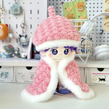 Хлопковая кукла, плюшевая рождественская игрушка, 20см, детская одежда