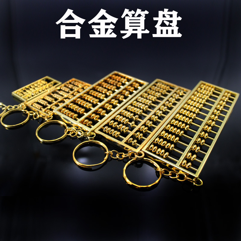 Manufactor Supplying Calculator Key buckle Lucky Caught Week Kirsite Gold-plated daily Pendants Arts and Crafts Travel?