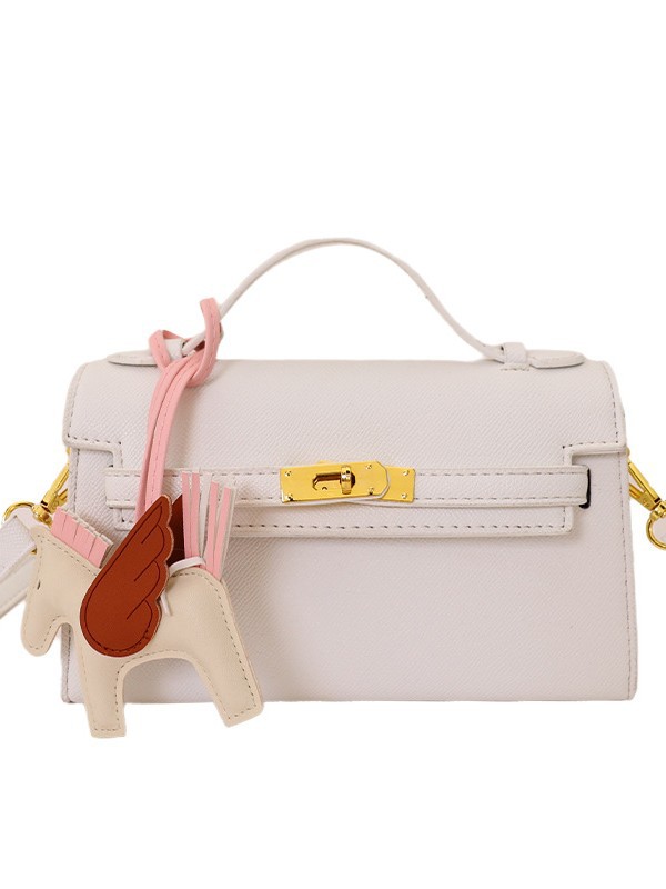 Cross-border Premium sentido Kelly bolso de mano pequeño para mujeres 2026 nuevo sentido de lujo lujoso universal bolso de hombro