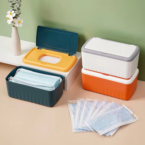 Multifunctional storage box large capacity dustproof household storage box wet tissue box manufacturer wholesale