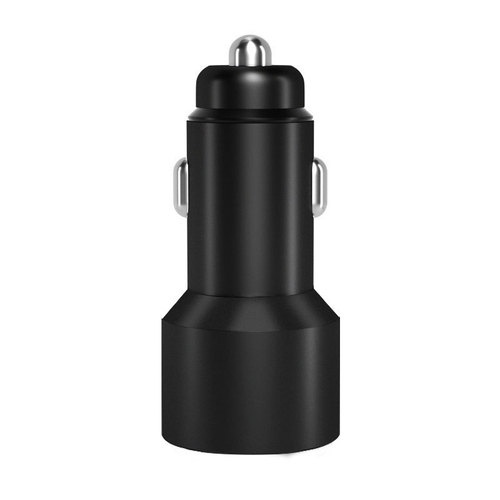 Car charger ultra-fast charging head alloy digital flash charging head car phone charger automotive converter