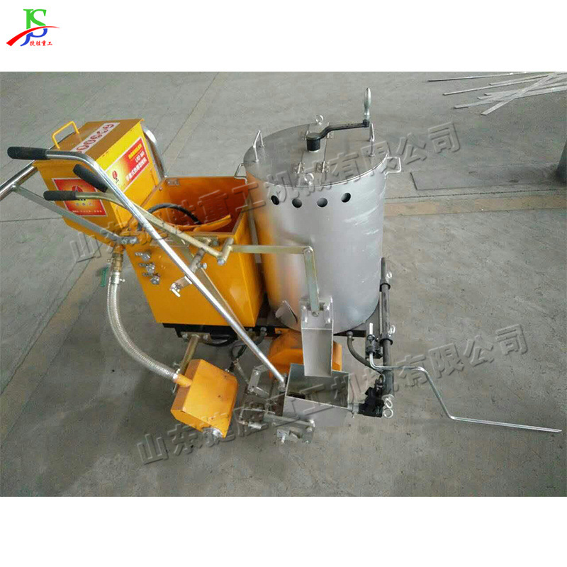 Empuje a mano la máquina de marcado de fusión en caliente pequeña máquina de marcado de carretera paso de cebra equipo de marcado de acera