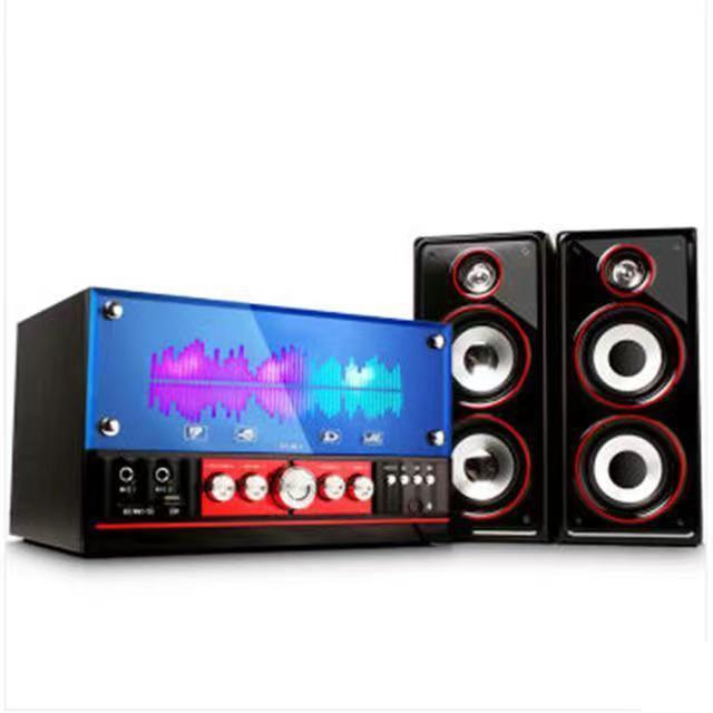 Sistema de audio para cine en casa, subwoofer 4 pulgadas, Bluetooth, sonido potente