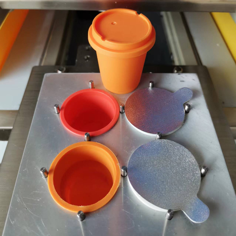 Harang mechanical coffee capsule sealing machine experiment new product R & D proofing mold opening customization nespaso factory