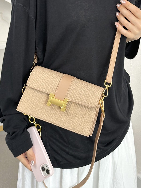 Transfronterizos nuevos bolsos de moda retro al por mayor, mujeres de textura superior, cadenas de calle, bolsos de hombro