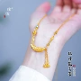 同款月牙金店复古项链