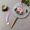 Double-sided Su embroidery - wrapping silk edges - lotus