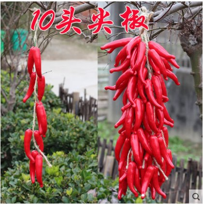 ③ⓠ❀➤✘ㄌ゠红尖椒10头一串◄