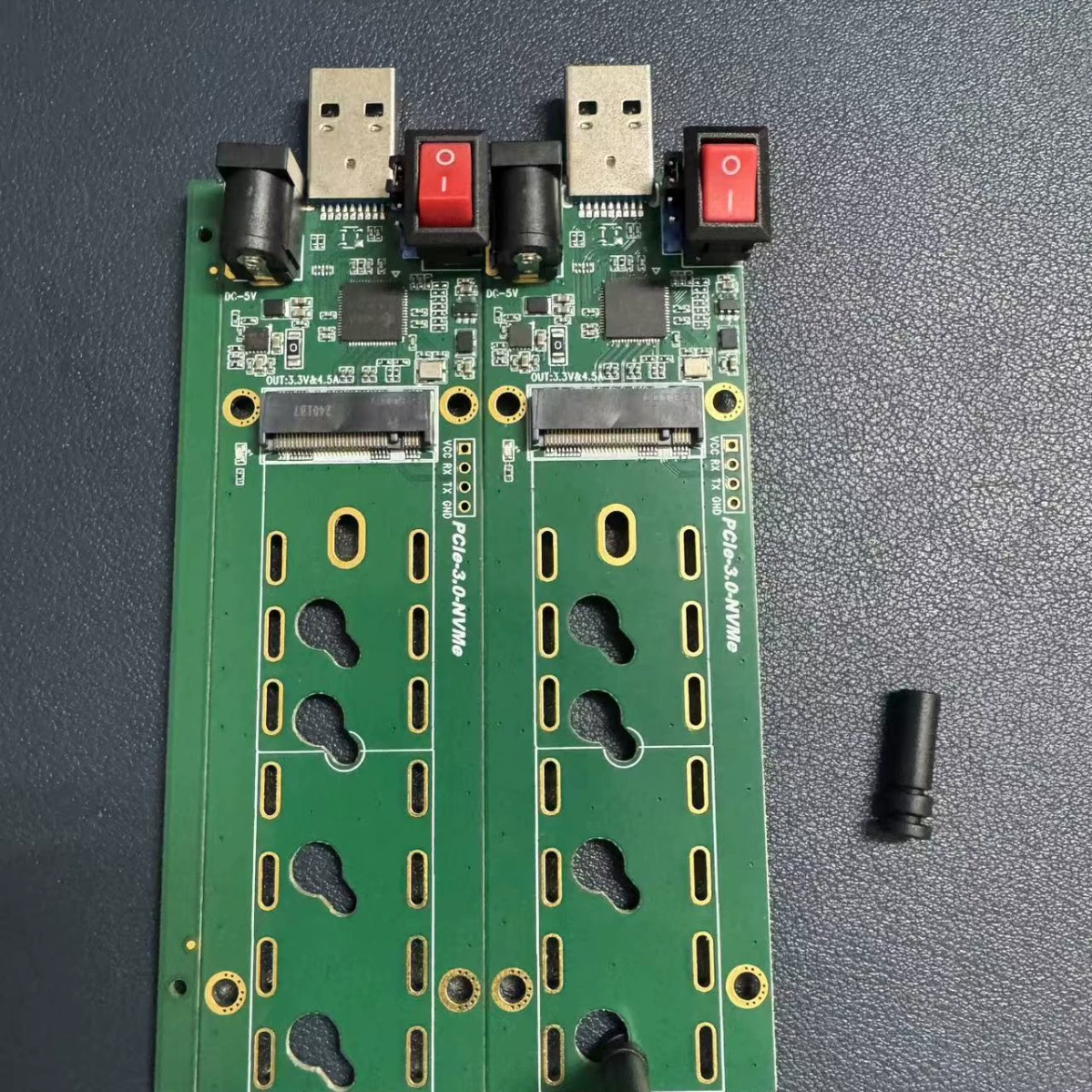 Карточка преобразования PCIe открывающая карта плата NVME в USB3.0 JM583 карта конвертации PCIe карта M2
