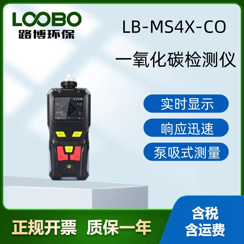 泵吸式一氧化碳检测仪 高精度实时监测一氧化碳分析仪