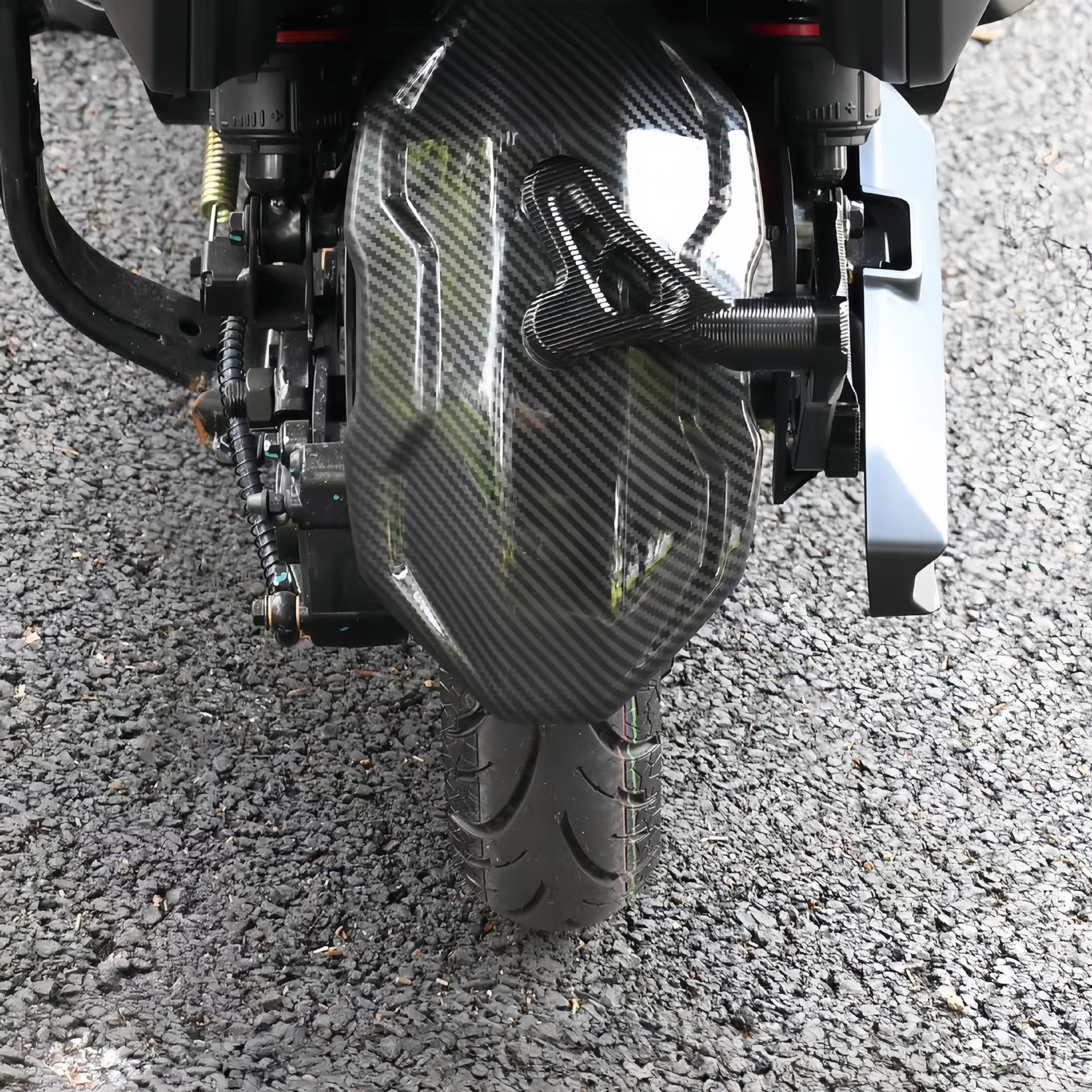 Suitable for Niu Nxt Rear Fender, Nxt-Specific Fender, Widened and Enlarged to Prevent Water and Mud from Splashing, Direct Titanium Accessories
