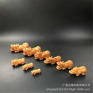 3D Printed Cartoon Robot Anime National Comic Animal Model with High Details and Clear Texture, Red Wax and Brown Wax National Comic Trendy Product