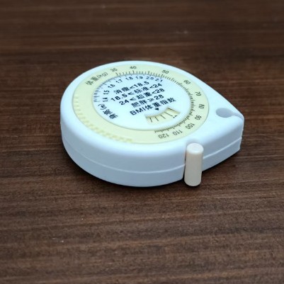 供应BMI体重指数腰围尺卷尺量尺礼品尺bmi体质指数表转盘