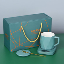 暖暖杯55℃度恒温杯垫热牛奶家用自动保温加热水杯子暖杯礼品赠品