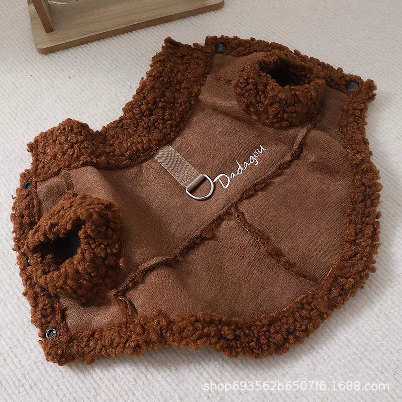 Тянуть шерстяную собачью одежду зимняя домашняя одежда