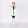 Amazon hot selling trumpet Arabic cigarette pot aluminum alloy oil painting wind and hot transfer water cigarette pot shiSha full set