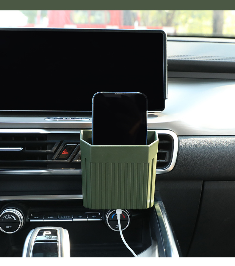 Car storage paste type central control storage box multi-purpose car air outlet mobile phone storage box car supplies