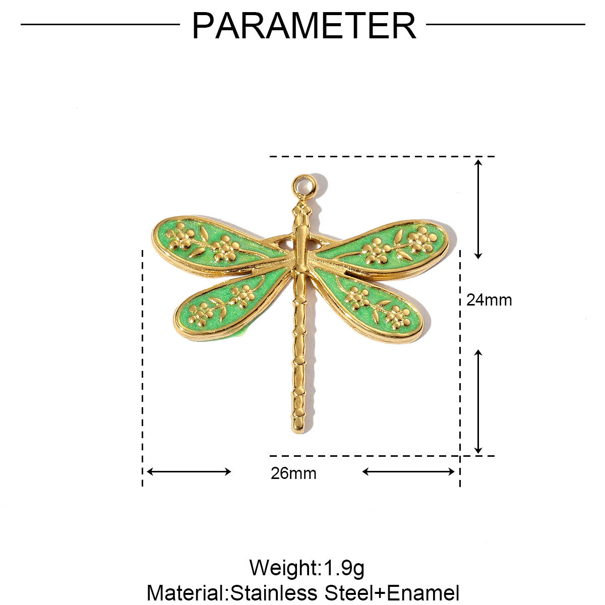 7g Weight Pendant Jewelry Making Type 24 * 30mm Jewelry Making Size DIY Ornament Accessories Classification 3 PCS/Package Quantity 304 Stainless Steel Material Starfish, Conch, Dragonfly, Fish Pattern All Seasons Season Polished Finish Retro, Marine Style, Beach Style 3 PCS/Package 24 * 30mm 304 Stainless Steel Starfish Conch Dragonfly Polished Pendant DIY Ornament Accessories 15
