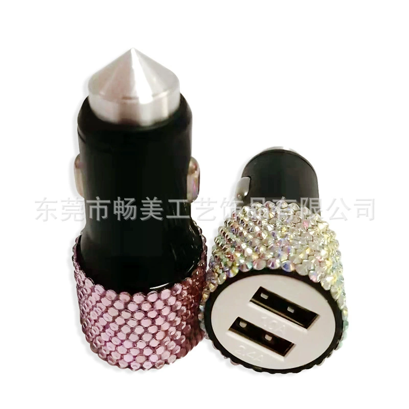Diamond mobile phone rotor accessories aluminum shell data cable metal shell diamond drill drill connection line plastic shell