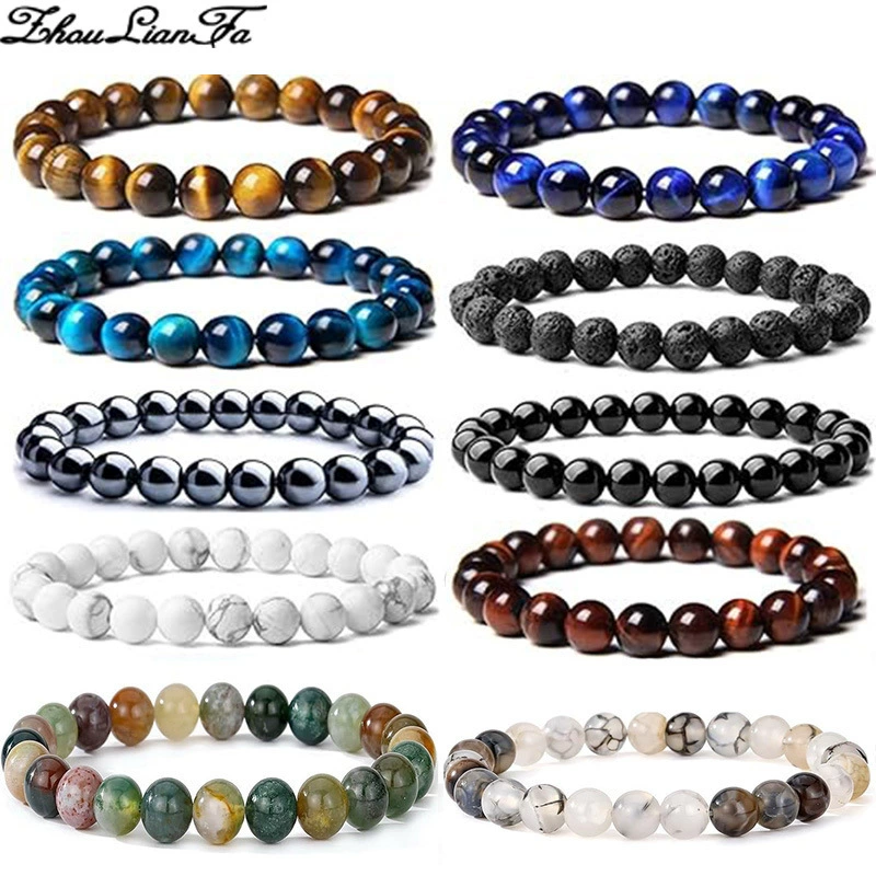 周连发 Bracelet natural stone, accessory for beloved, set for friend, wholesale, Amazon