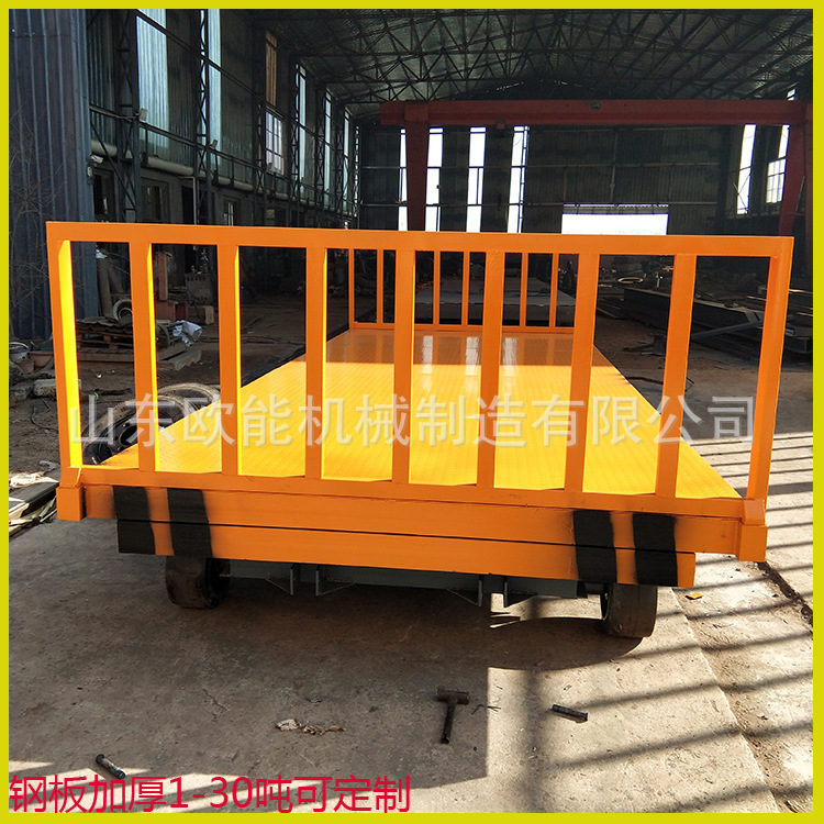 平板车周转搬运四轮转运厂区牵引大拖车重型拖挂吨位工具送货大型