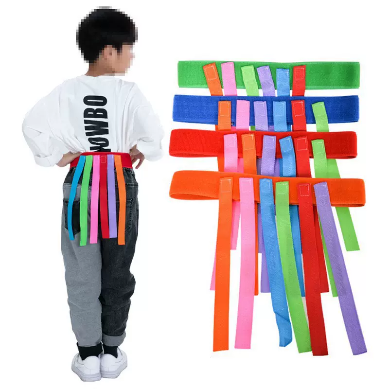 幼儿园揪尾巴道具儿童抓尾巴玩具亲子户外游戏道具感统训练器材