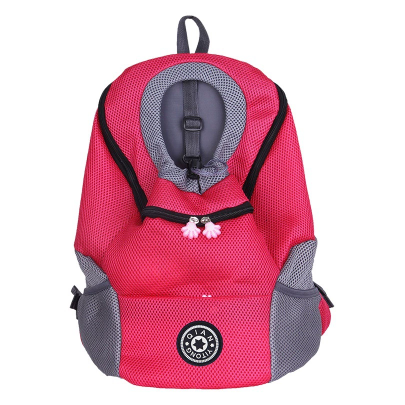 Рюкзак для домашних животных Внешняя торговля Дышащий женский рюкзак Нагрудная сумка Собака Исходящая портативная дорожная сумка для кошек Товары для домашних животных