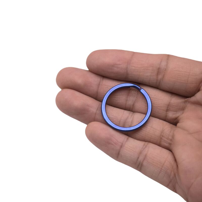 チタン合金キーホルダーキーリング純チタンキーホルダーメーカー卸売り10-35mm多目的錆びないリング|undefined