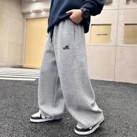 男童春款运动裤新款洋气儿童休闲裤春季中大童痞帅春秋卫裤潮